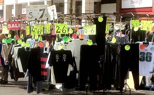 Any Size Men's Clothing Romford Market small to 7XL