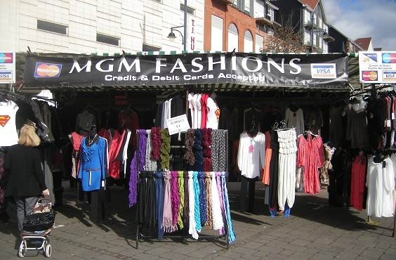 The latest in women's fashion clothing on Romford Market